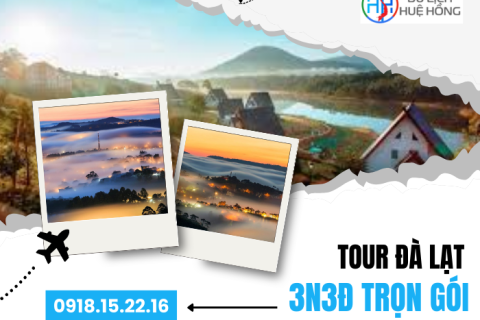 Tour Đà Lạt 3N3Đ Trọn Gói