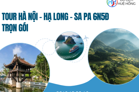 Tour Hà Nội – Hạ Long – Sa Pa 6N5Đ Trọn Gói
